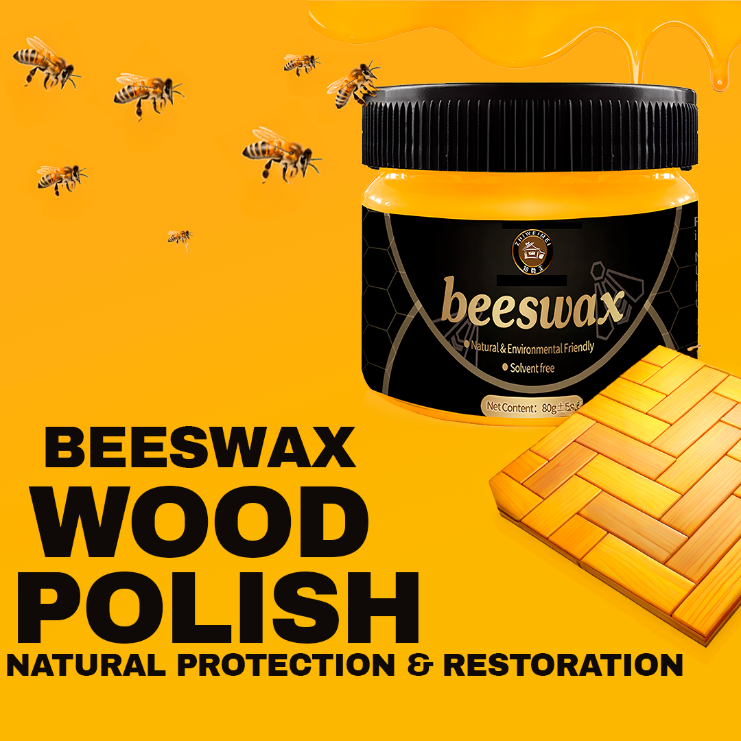 Natural Beeswax Wood Polish
