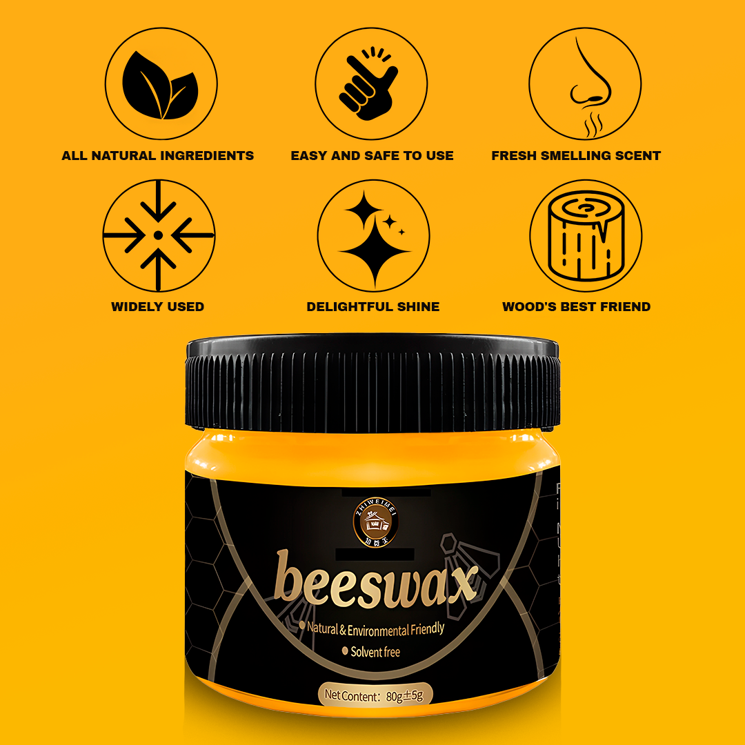 Natural Beeswax Wood Polish