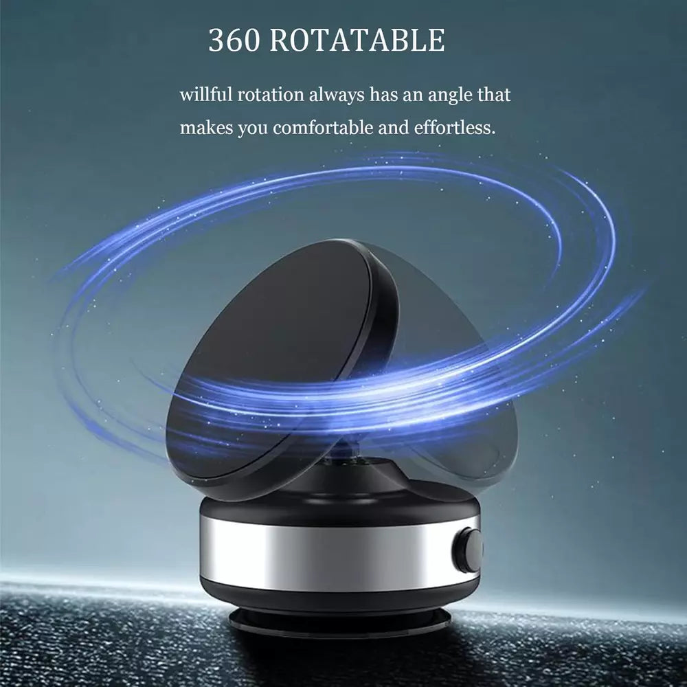 Vacuum magnetic mobile phone holder