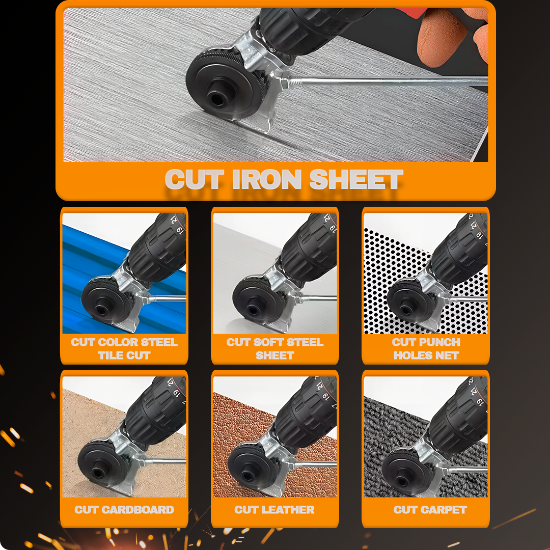 Electric Drill Plate Cutter