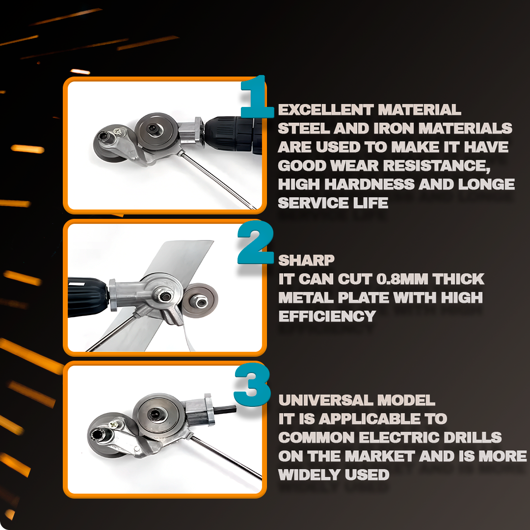 Electric Drill Plate Cutter