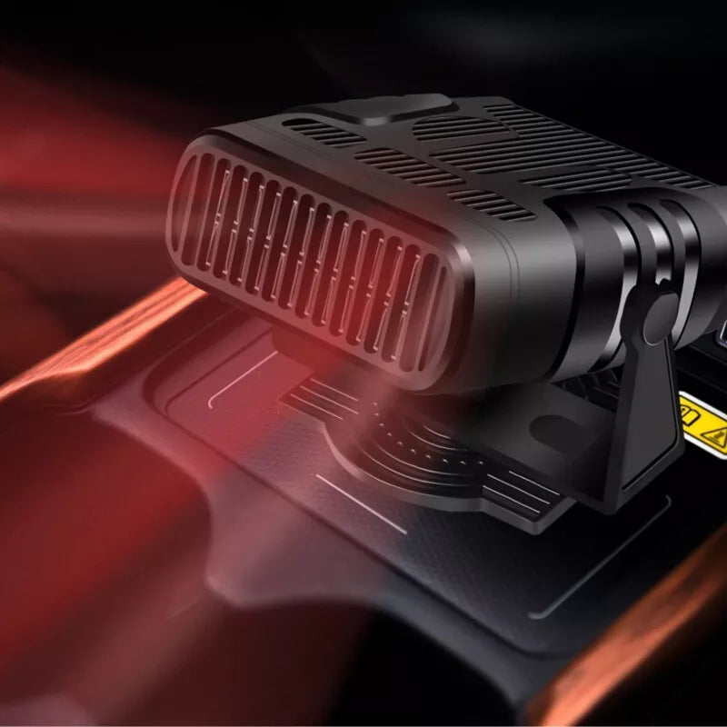 12V Car Heater – Fast Heating, Defrosting & Cooling Fan
