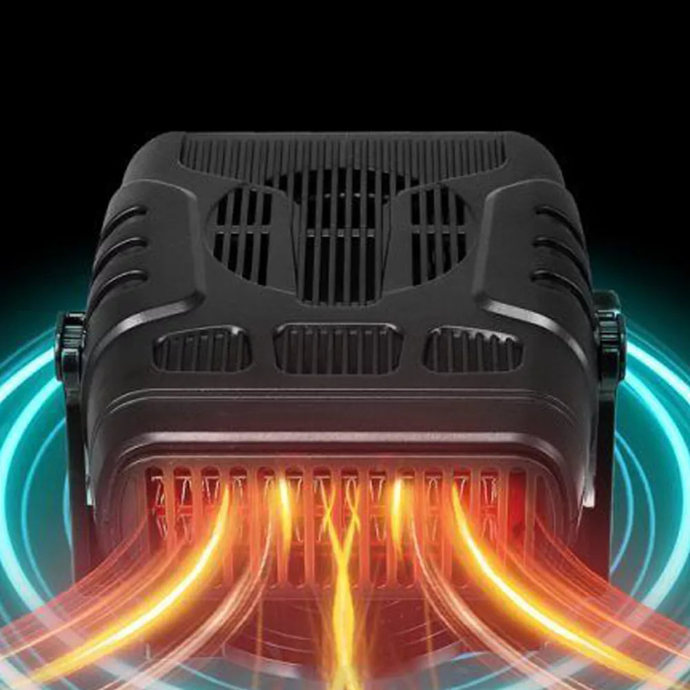 12V Car Heater – Fast Heating, Defrosting & Cooling Fan