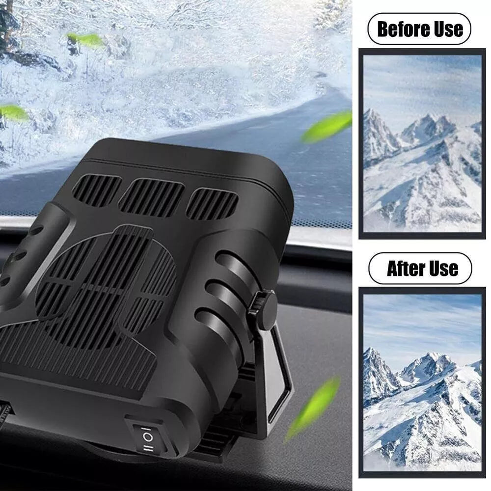 12V Car Heater – Fast Heating, Defrosting & Cooling Fan
