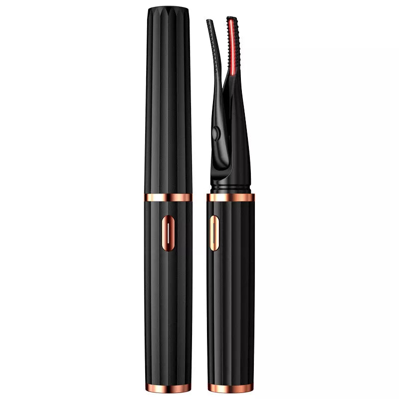 Portable Heated Eyelash Curler – Fast Heating, Safe & Effective for Stunning Curls