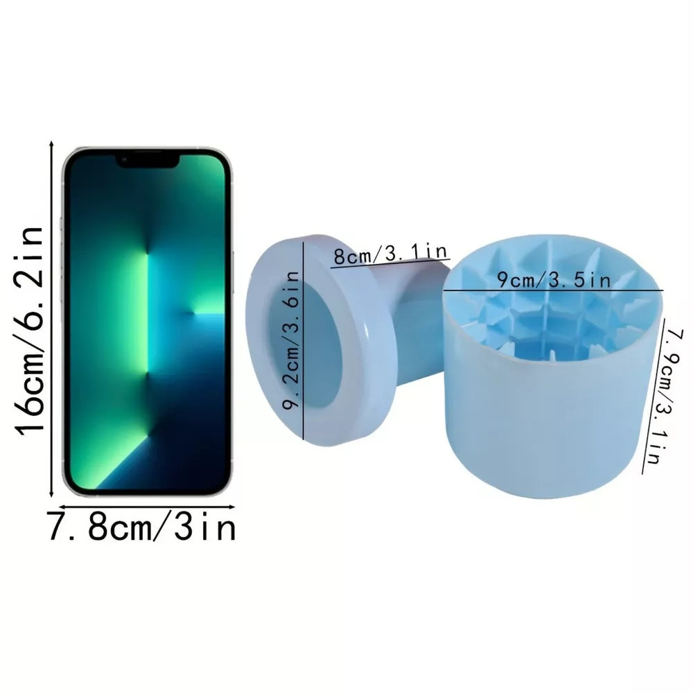 Silicone Ice Cube Maker, Blue