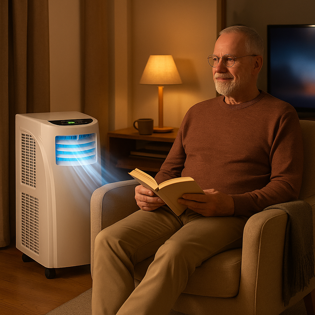Maxs CoolComfort 8K™ Portable AC & Dehumidifier
