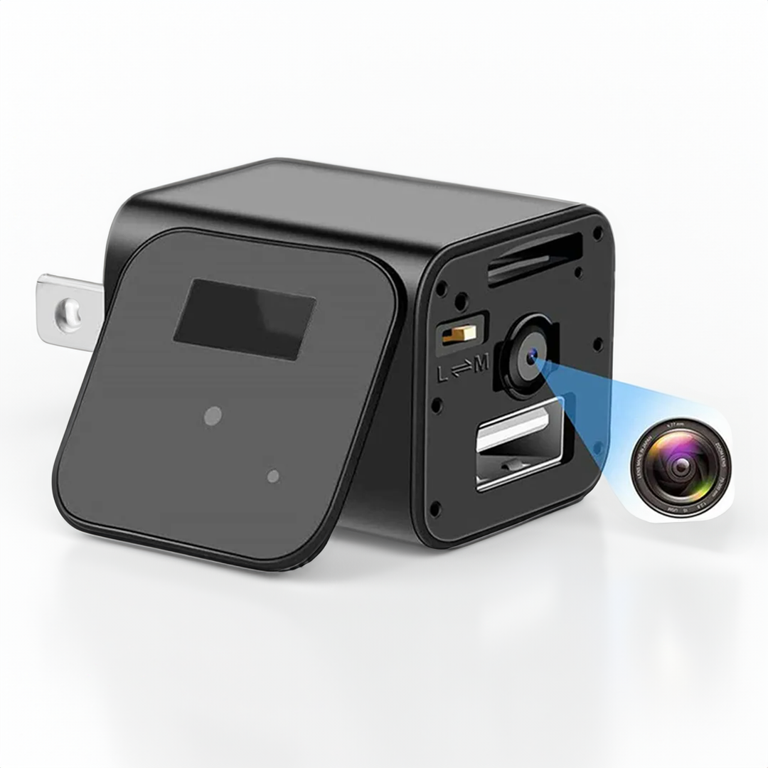 Mini Charger Camera – 1080P HD Smart Surveillance with Motion Detection