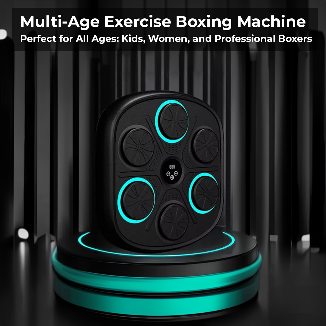 Premium Music Boxing Machine with Free Gloves