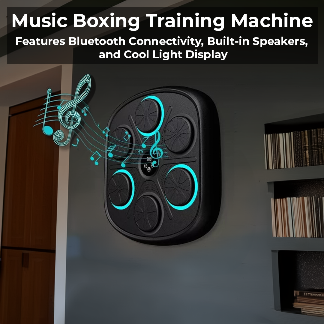 Premium Music Boxing Machine with Free Gloves