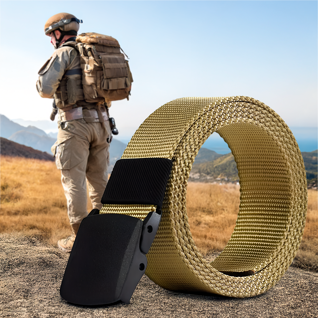 Military Web Belt – Heavy-Duty Nylon with Adjustable Fit