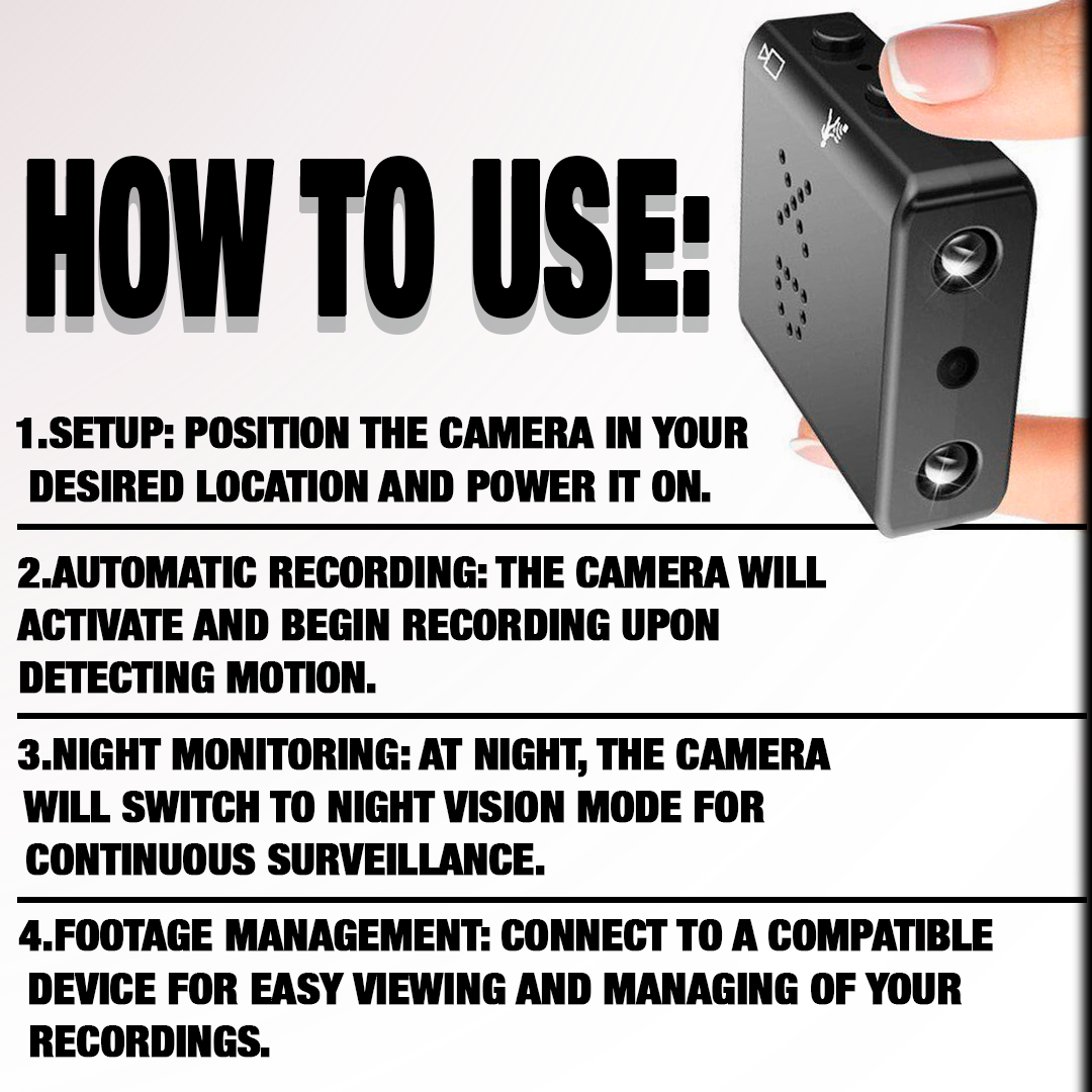 Micro HD Video Camera