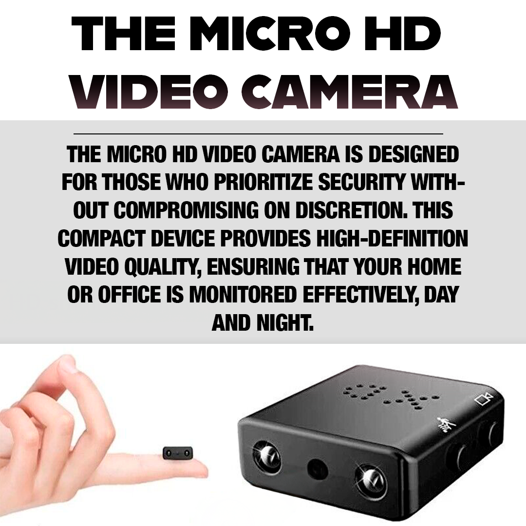 Micro HD Video Camera