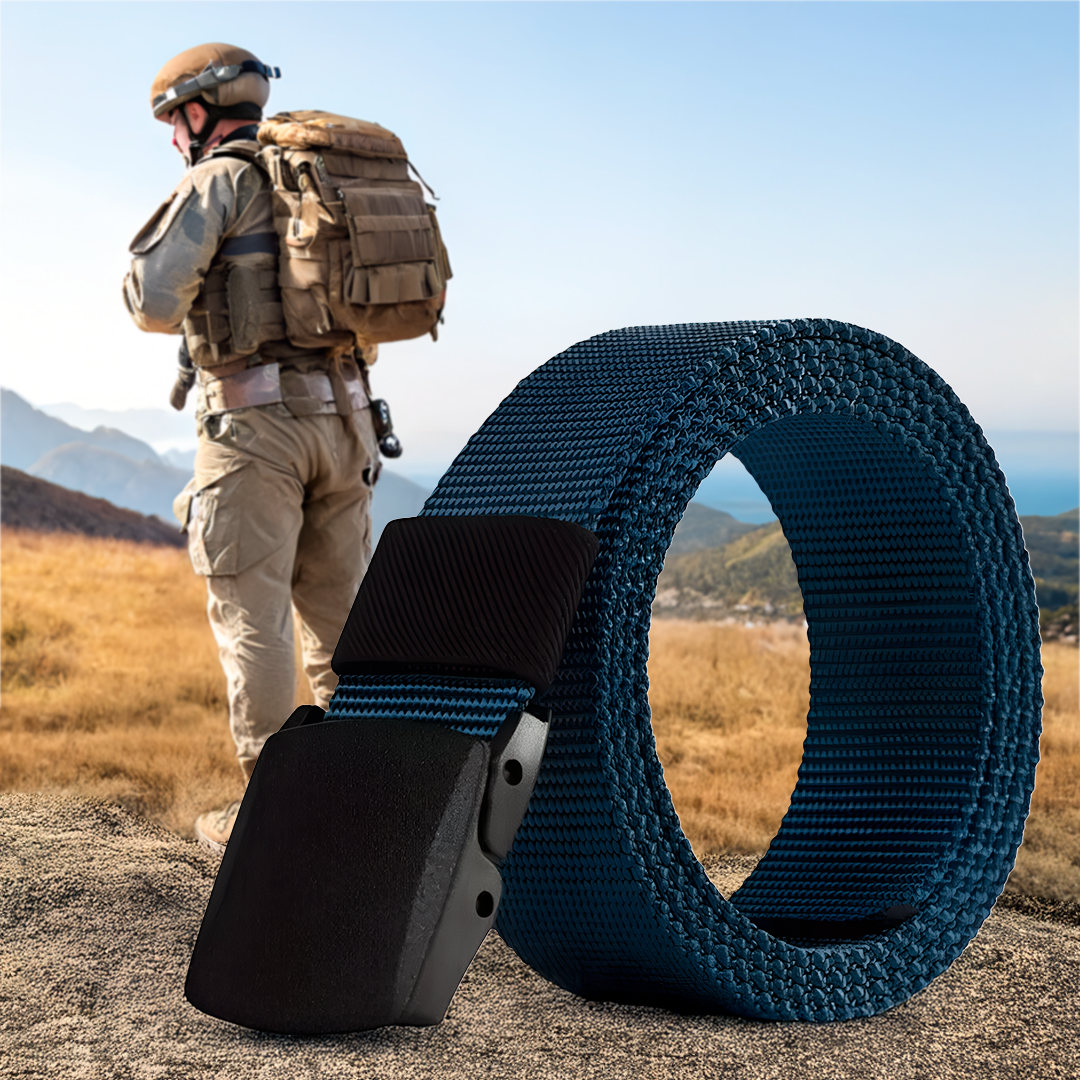 Military Web Belt – Heavy-Duty Nylon with Adjustable Fit