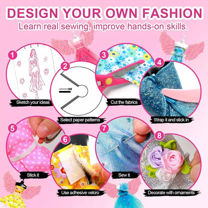 Fashion Design Kit for Girls