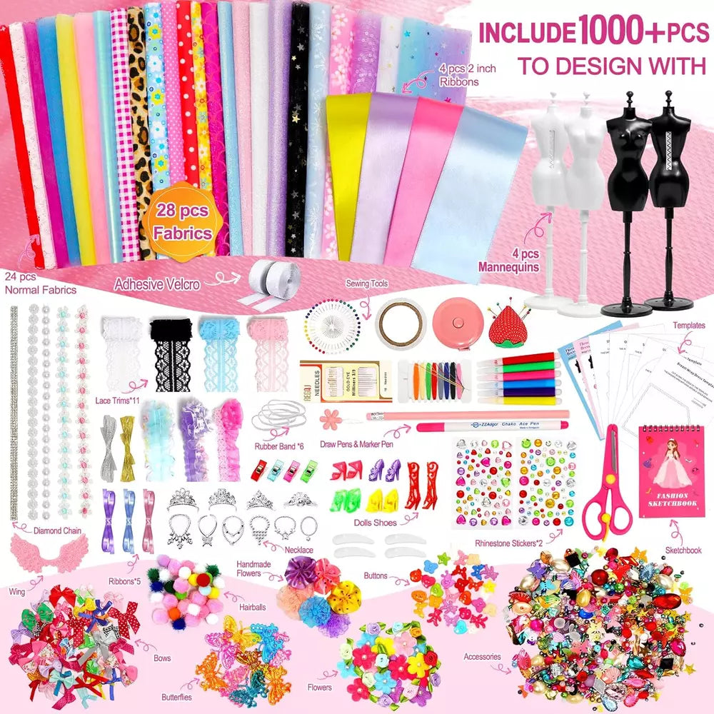 Fashion Design Kit for Girls