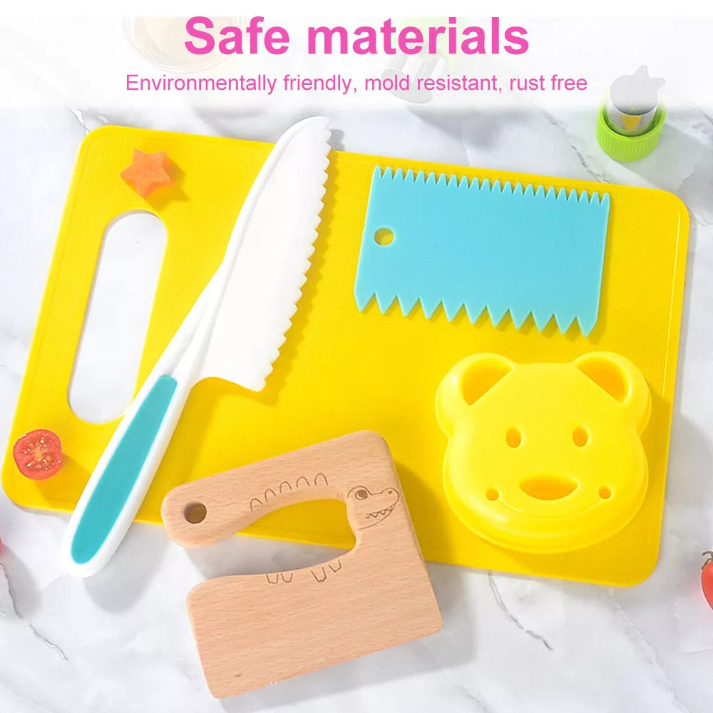 Mini Chef Set - Kids 13 Pc Cooking Set