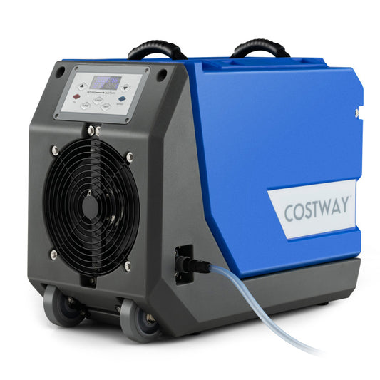180 PPD Commercial Dehumidifier with Pump Drain Hose and Wheels - Gallery View 1 of 10