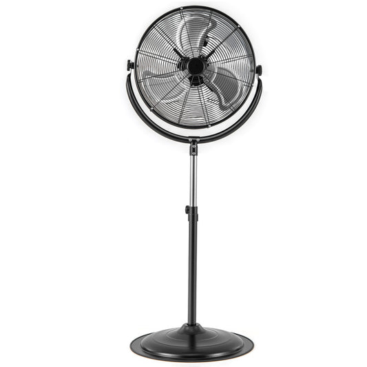 20 Inches High Velocity Pedestal Fan with 3 Speeds and Adjustable Height - Gallery View 1 of 11
