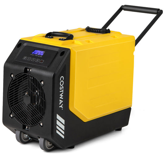 190 PPD Commercial Dehumidifier with Pump and 2 Wheels - Gallery View 1 of 9