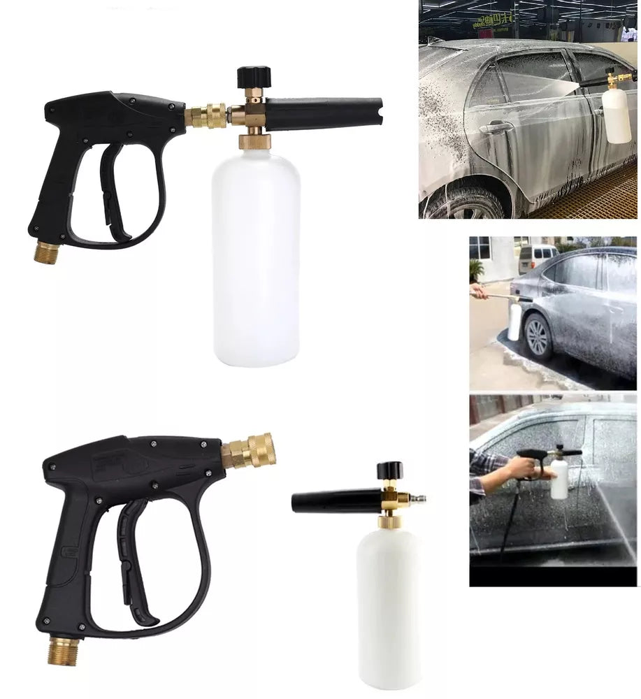 Foam Cannon+High pressure foam spray bottle+5-color high-pressure nozzle set