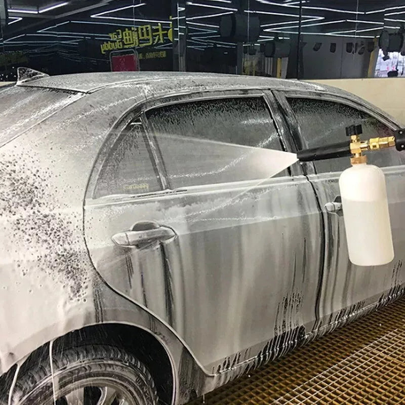 Foam Cannon+High pressure foam spray bottle+5-color high-pressure nozzle set