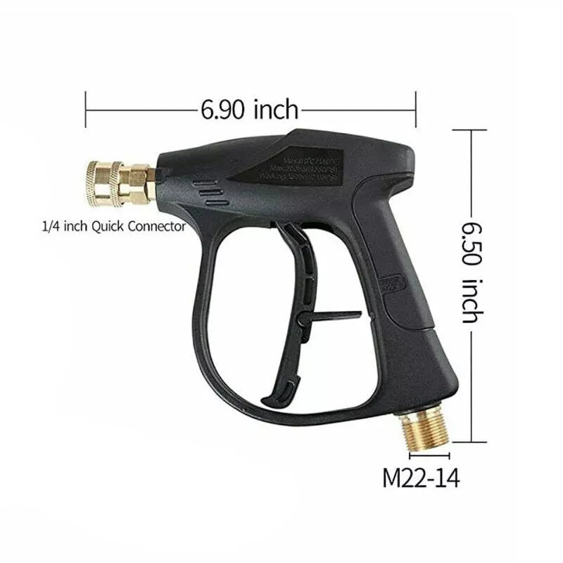 Foam Cannon+High pressure foam spray bottle+5-color high-pressure nozzle set