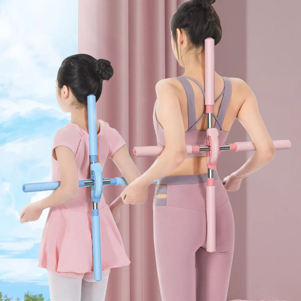 Yoga Back Corrector Adjustable Stainless Steel Sticks
