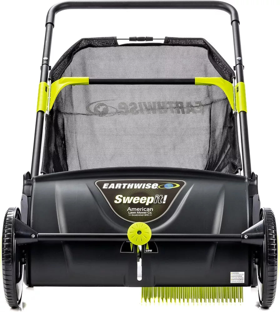 Large Capacity Push Lawn Leaf Grass Collector Sweeper