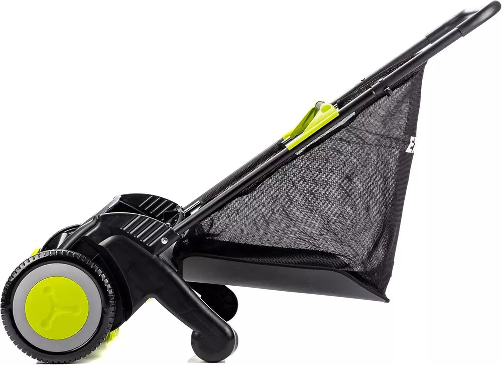 Large Capacity Push Lawn Leaf Grass Collector Sweeper