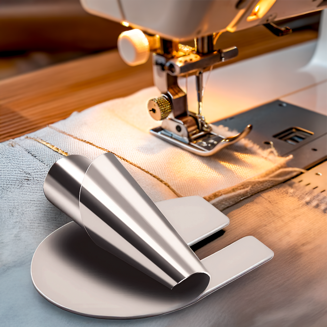 Sewing Rolled Hemmer Foot – Easy Fabric Folding & Hemming
