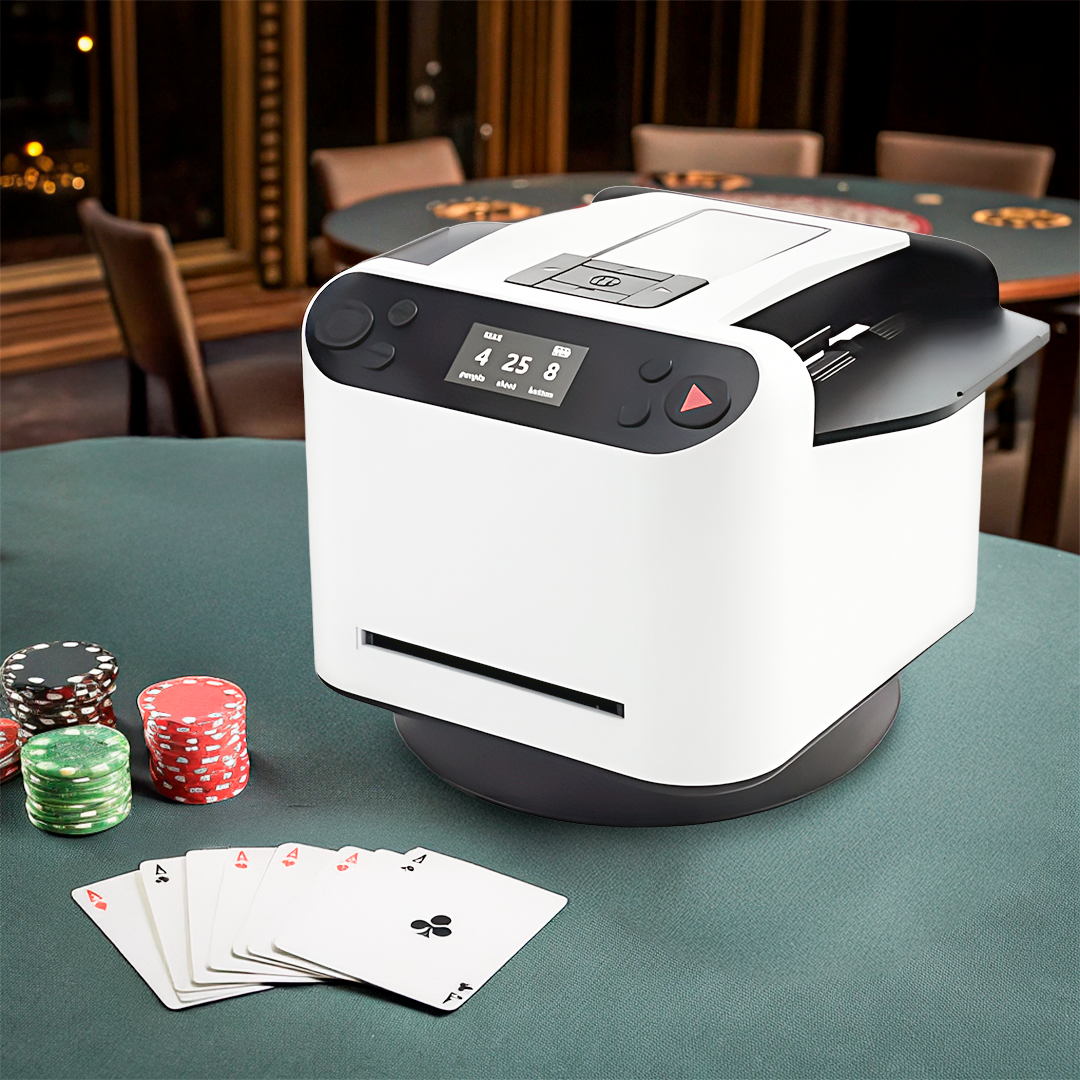 Automatic Card Shuffler and Dealer Dispenser Max V Max 5: Effortless Card Game Management