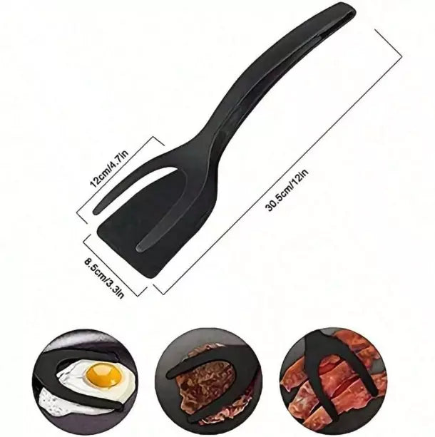 2-In-1 Spatula & Tongs