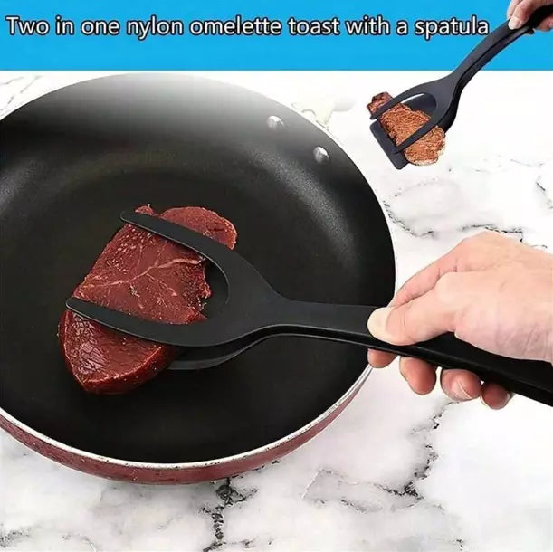 2-In-1 Spatula & Tongs