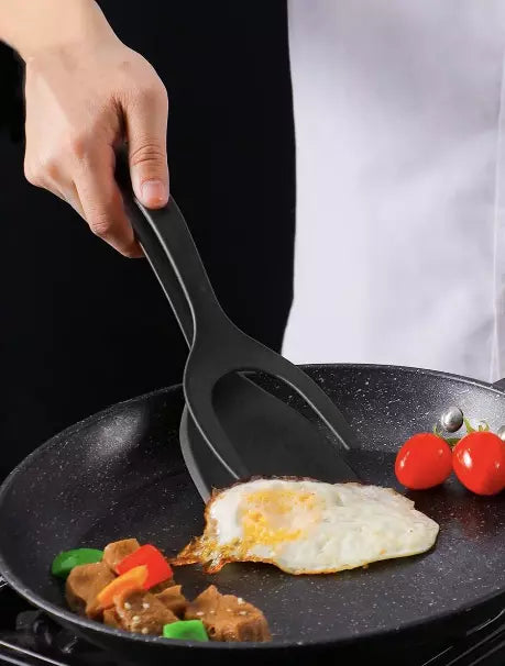 2-In-1 Spatula & Tongs