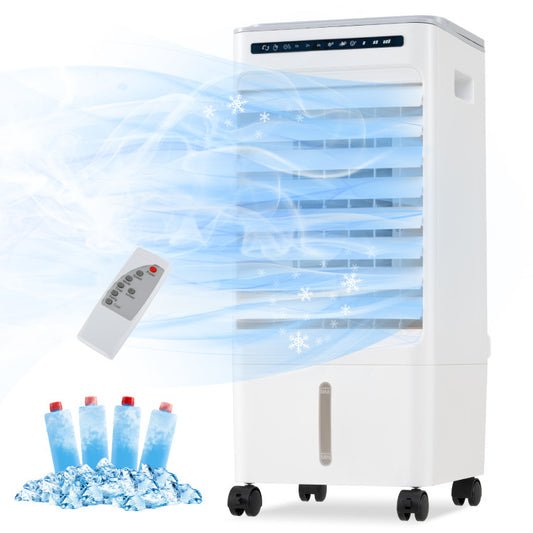 3-in-1 Evaporative Portable Air Cooler with 3 Modes include Remote Control - Gallery View 1 of 11