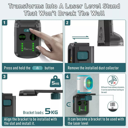 4-in-1 Laser Level Tool with Line Laser
