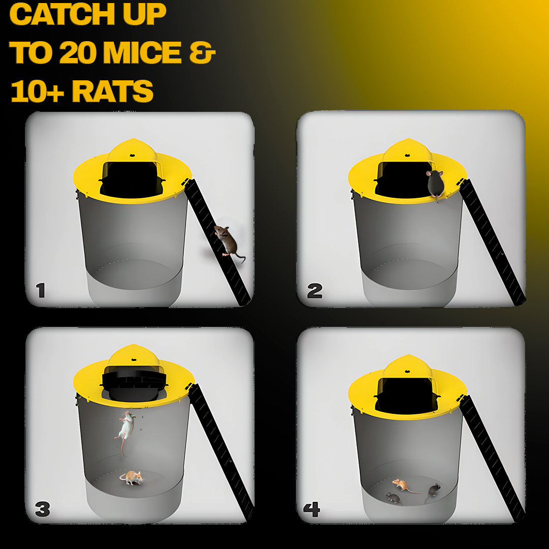 Humane Mouse Trap Bucket Cover