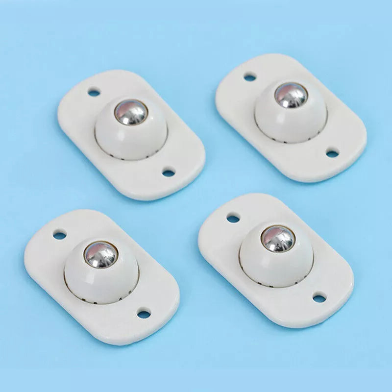 Self-Adhesive Pulley Wheels – Universal Swivel Casters for Easy Moving