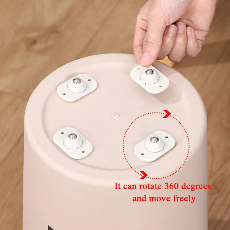 Self-Adhesive Pulley Wheels – Universal Swivel Casters for Easy Moving