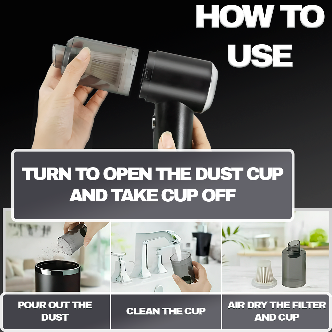 Wireless Car Vacuum Cleaner