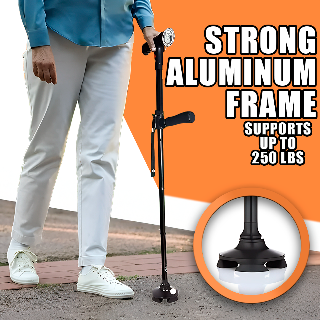 Folding Cane with LED Light