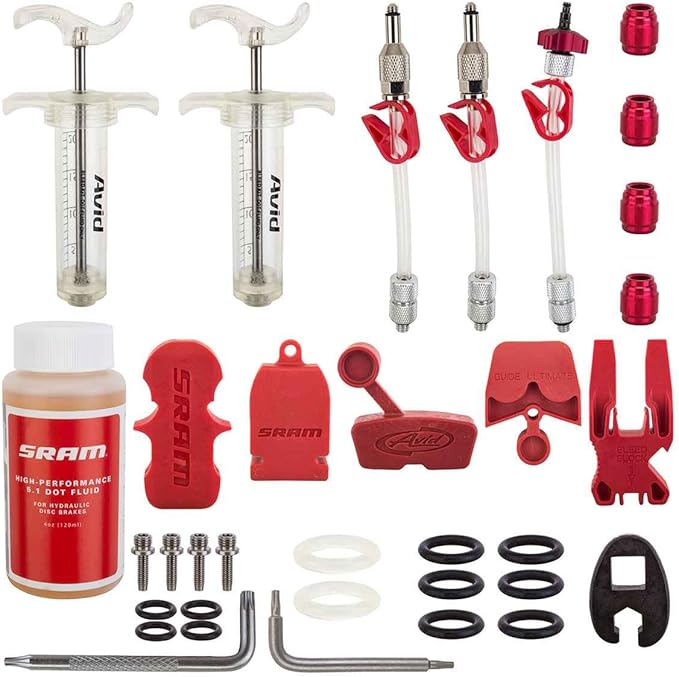 Pro DOT V2 Hydraulic Brake Bleed Kit - for X0/ XX/ Guide/Level/Code/HydroRoad/G2