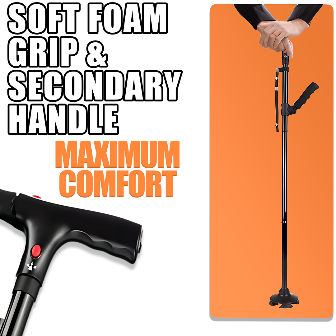 Folding Cane with LED Light