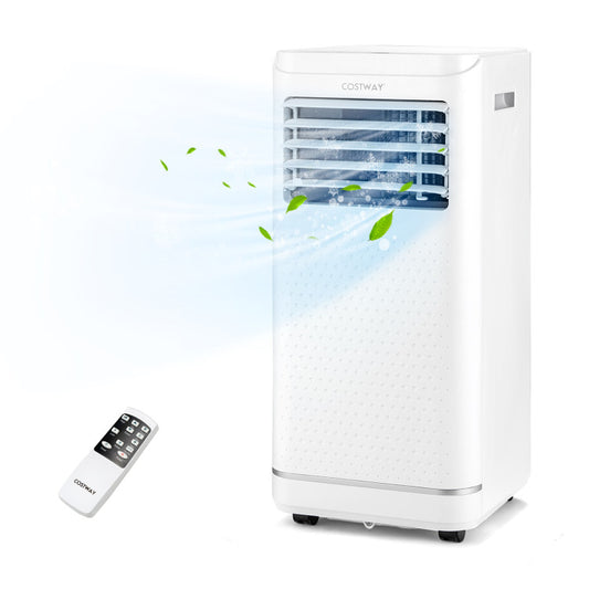 8000/10000 BTU(Ashrae) Portable Air Conditioner with Dehumidifier - Gallery View 1 of 13