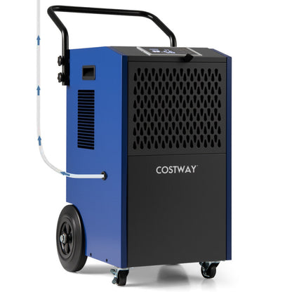 154 Pints Commercial Dehumidifier with Pump and Drain Hoses - Gallery View 2 of 10