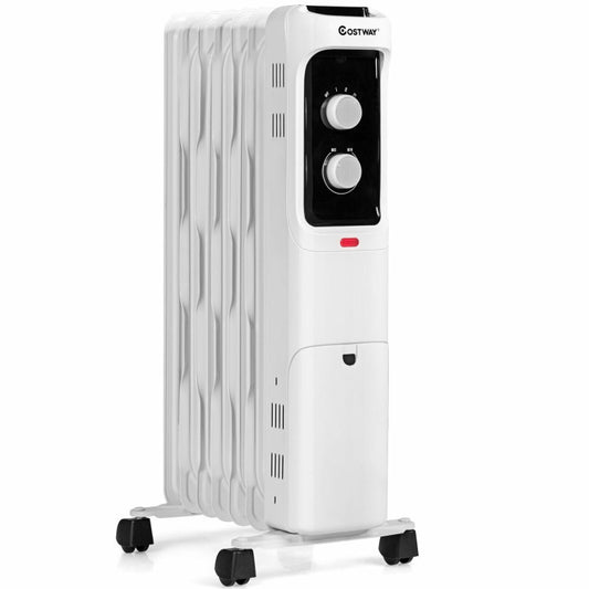 1500W Portable Space Heater with Adjustable Thermostat - Gallery View 1 of 9