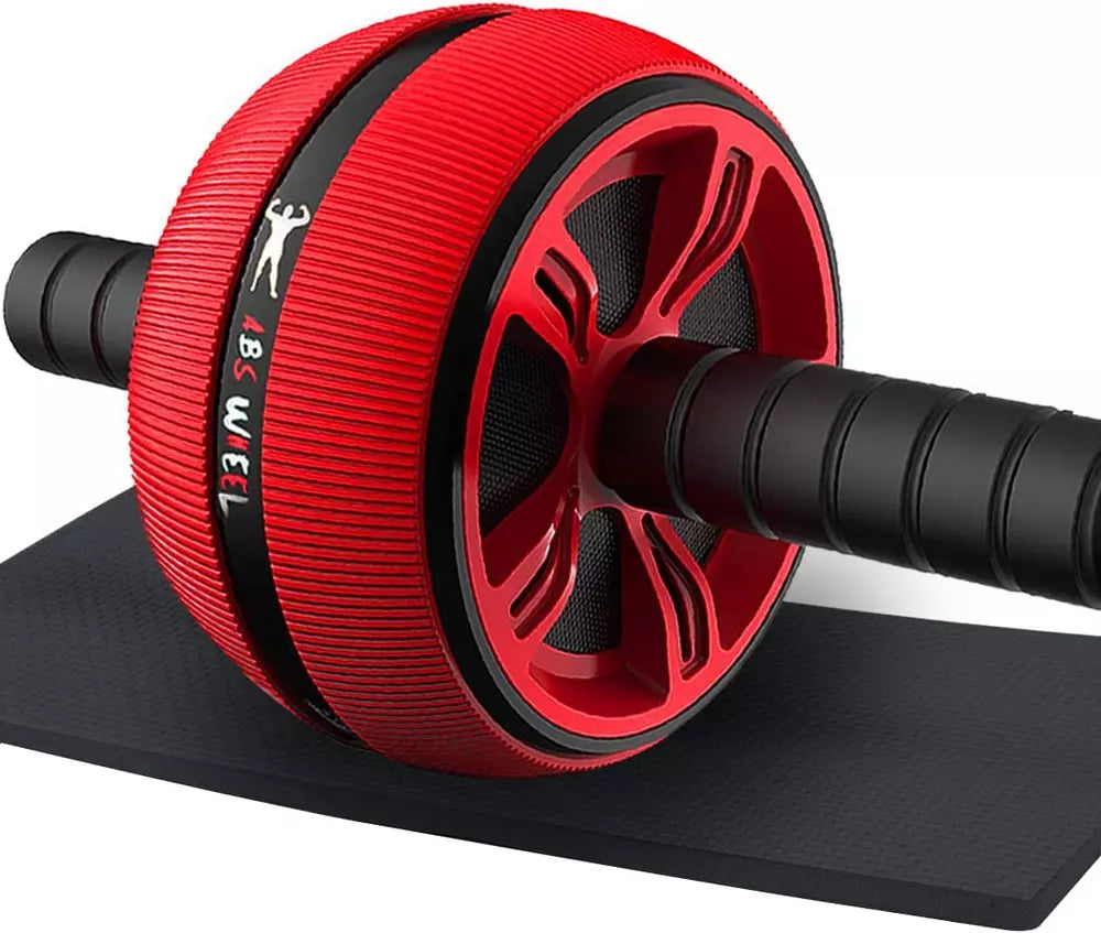 Abdominal Wheel Roller | Blue Exercise Roller for Core Strengthening and Belly Training