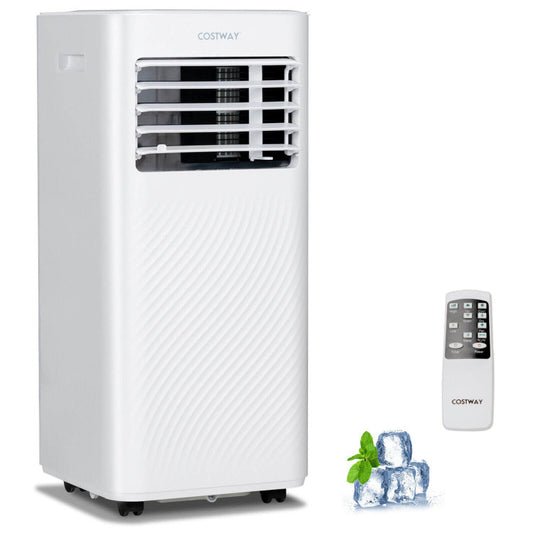8000 BTU(Ashrae) Portable Air Conditioner Cools 250 Sq.Ft with Timer - Gallery View 1 of 11