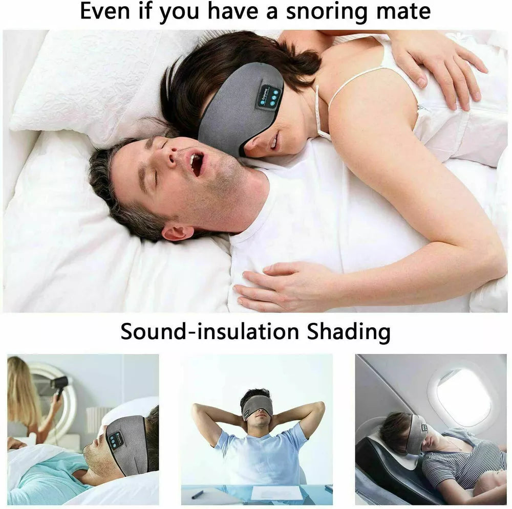 Bluetooth Sleeping Headphones Eye Mask